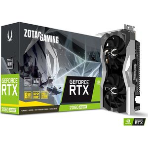 Bild für ZOTAC GAMING GeForce RTX 2060 Super Mini Grafikkarte (NVIDIA RTX 2060 Super, 8GB GDDR6, 256 Bit, Boost-Takt 1650Mhz, 14Gbps)