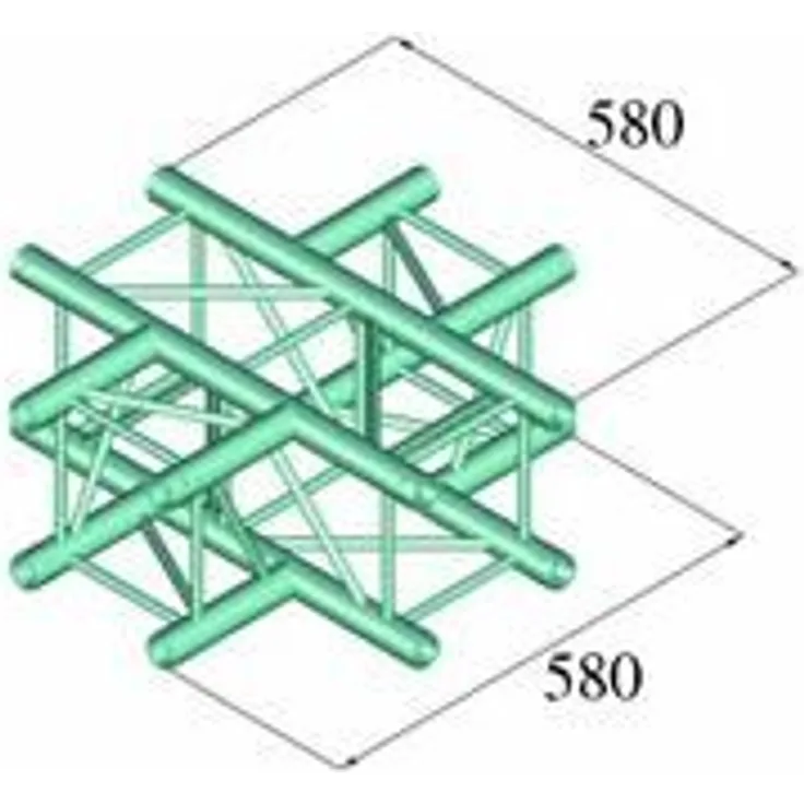 Alutruss Decolock DQ4-PAC41 4-Weg Kreuz