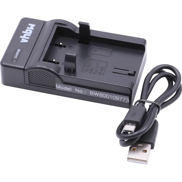 vhbw Micro USB Ladegerät Ladekabel passend für Kamera Nikon Coolpix 4300, 4500, 5000, 5400, 5700, 775, 800, 8700, 885, 995, E880.