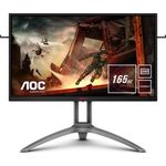 AOC AGON AG273QX 68 cm (27 Zoll) Monitor (HDMI, DisplayPort, USB Hub, Free-Sync 2, 1ms Reaktionszeit, HDR 400, 2560 x 1440, 165 Hz) schwarz