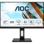 AOC Q27P2Q - 27 Zoll, WQHD (2560 x 1440 Pixel), IPS-Panel, 75Hz, 4ms, 300cd/m² (Q27P2Q)