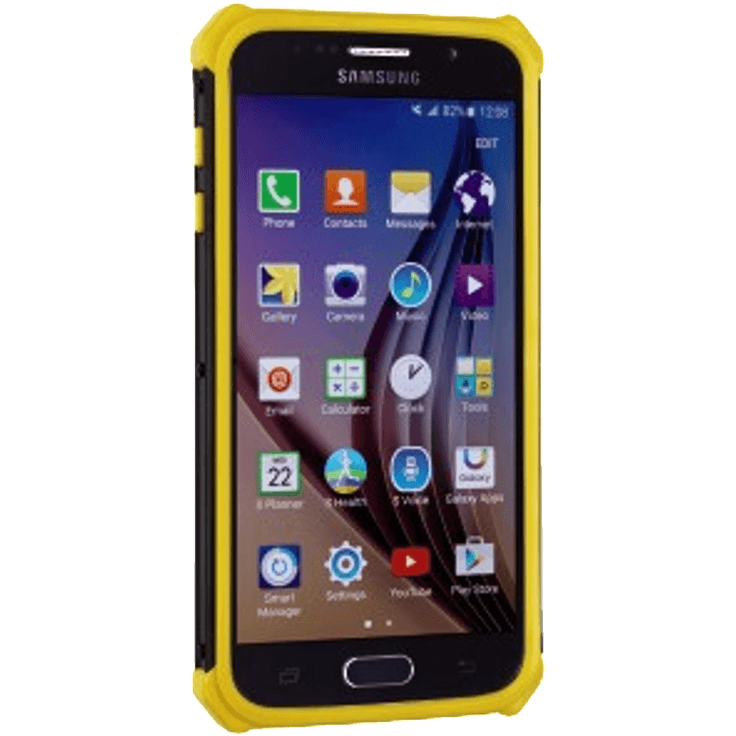 CAT Caterpillar Active Urban Clip-On Schutzhülle Case Cover für Samsung Galaxy S6 - Gelb