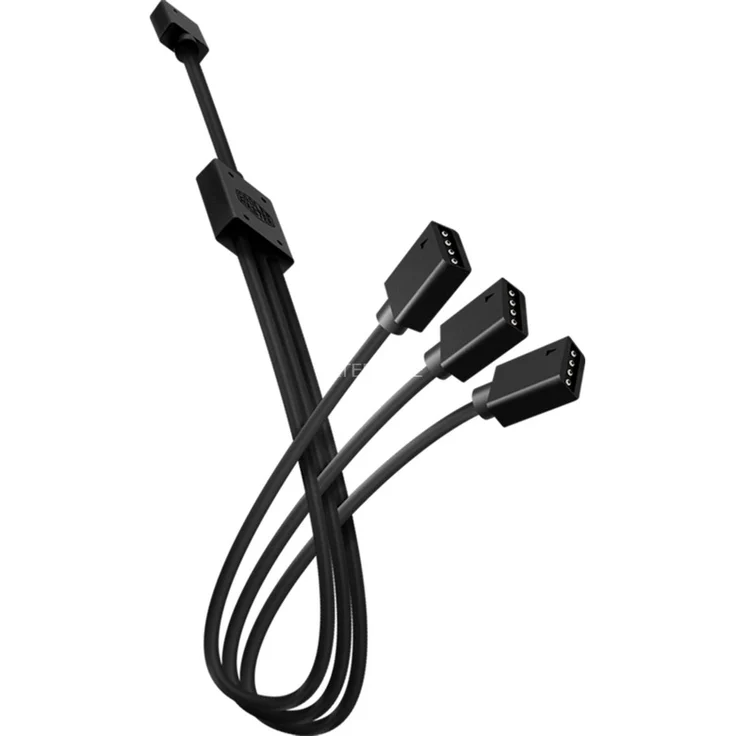 Cooler Master 1-to-3 RGB Splitter Cable - Ventilatorkabel - Schwarz - 58 cm (R4-ACCY-RGBS-R2) – Bild 1