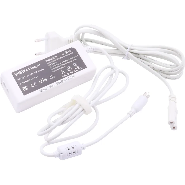 vhbw 220V Notebook Laptop Netzteil weiß für Apple PowerBook G4 (15, G4 (1GHz-867MHz), G4 12-inch wie 661-2736, 661-2790, 661-3049.