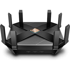 Bild für TP-Link Archer AX6000 Wi-Fi 6 WLAN Router (4804 Mbit-s 5 GHz, 1148 Mbit-s 2,4 GHz, 8 × Gigabit LAN-Ports, 2 × USB 3.0 auf Type A undType C, HomeCare, Schnellinstallation)