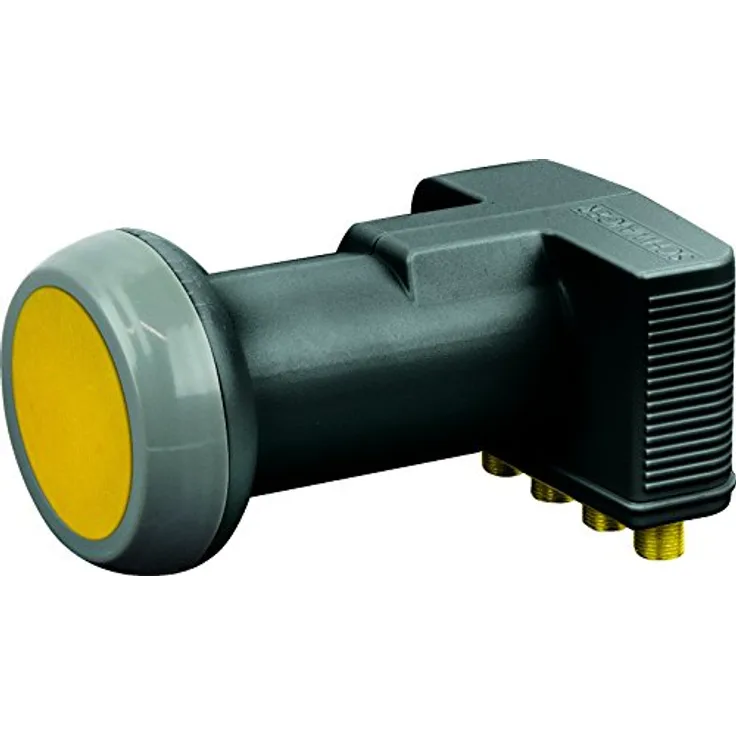Schwaiger sps6844 a511 LNB Quad 4 Ausgänge 40 mm anthrazit