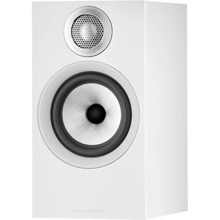 B&W 607 S2-STK. Anniversary weiß Regallautsprecher #714346336784