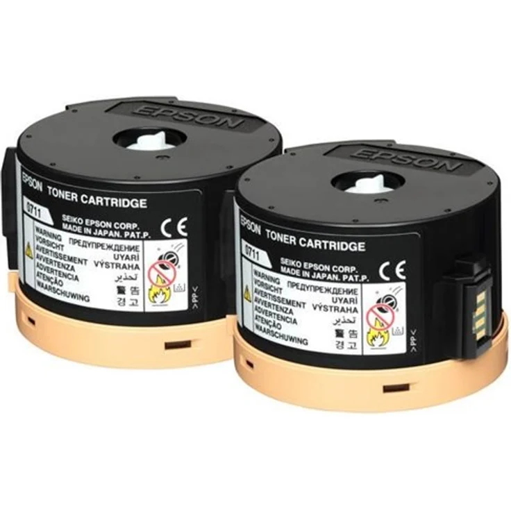 Epson AL-M200/MX200 Doppelpack Rückgabe-Tonerkassetten Cyan 2 x 2.5k