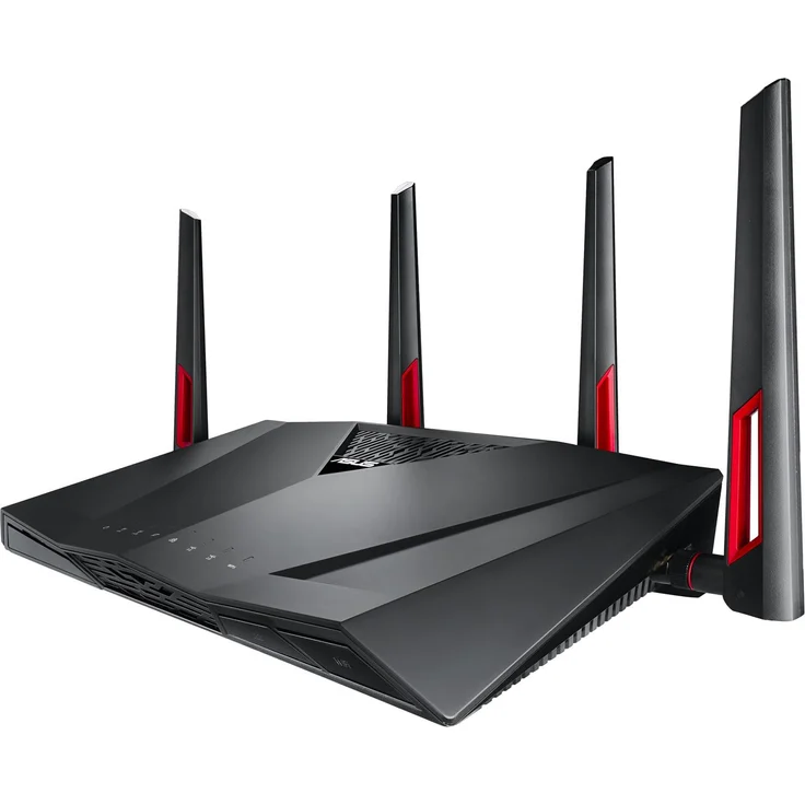 Asus RT-AC88U Gaming Router - Ai Mesh WLAN System, WiFi 5 AC3100, Gaming Engine, 1.4 GHz DC CPU, Alexa & IFTTT & App Steuerung, AiProtection, USB 3.0, Router bis zu 200 m² (90IG01Z0-BM3000) – Bild 2