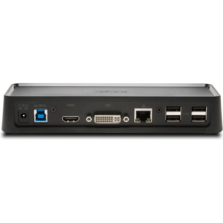Kensington SD3600 Universal USB 3.0 Dual-Dockingstation montierbar für Win-Vista-XP-Mac, ideal fürs Home Office, schwarz, K33991WW – Bild 2