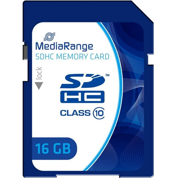 MediaRange SD MicroSD Card 8GB SD cl.10 inkl. Adapter