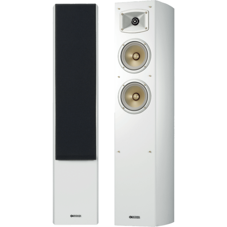 Yamaha Elektronik Europa NS-F330 Standlautsprecher weiß Standlautsprecher - 200 Watt - weiß - Preisvergleich
