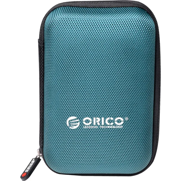 ORICO Festplattentasche Schutztasche Schutzbox EVA Wasserdicht Stoßsichere für 2,5 Zoll Externe Festplatten und SSD,Blau