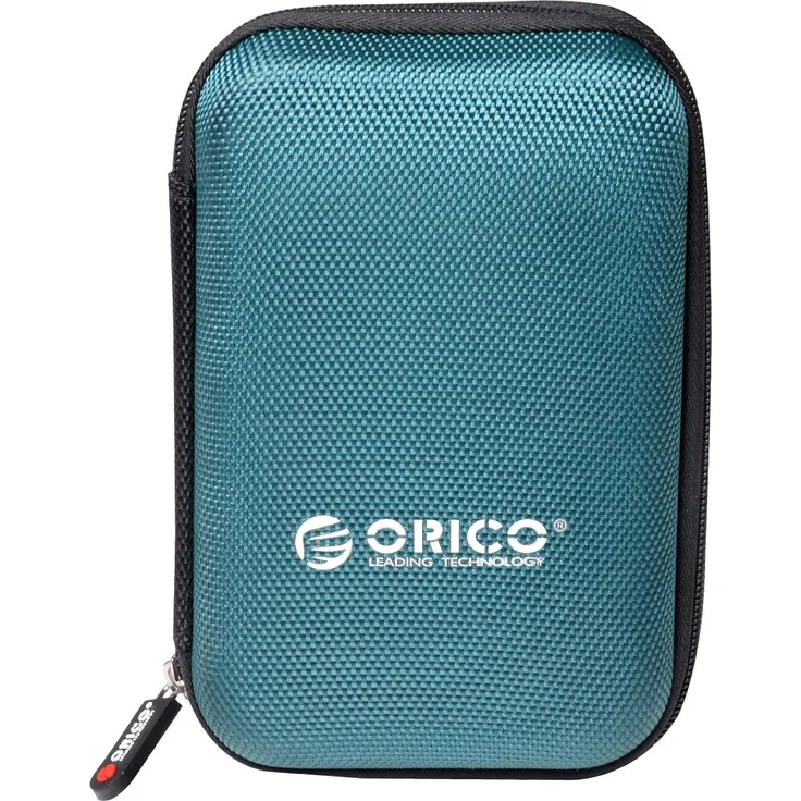 ORICO Festplattentasche Schutztasche Schutzbox EVA Wasserdicht Stoßsichere für 2,5 Zoll Externe Festplatten und SSD,Blau – Bild 1