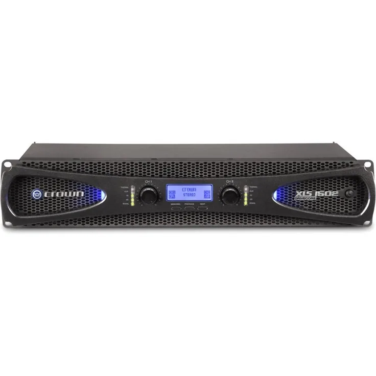 Crown XLS 1502, 2x 525 W an 4 Ohm Verstärker-Endstufe