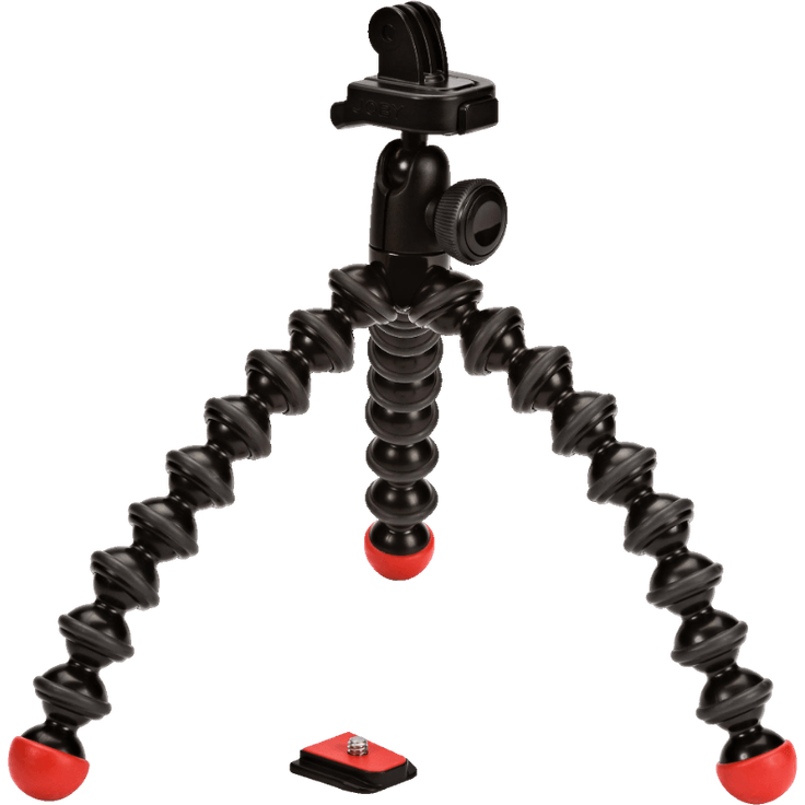 JOBY JB01300-BWW GorillaPod Action Stativ (flexibles Stativ für Action-Videokameras, GoPro, Integrierter Kugelkopf, Traglast bis zu 500g) – Bild 3
