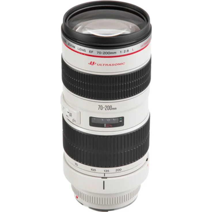 Canon Teleobjektiv EF 70-200mm F2.8L USM für EOS (77mm Filtergewinde, Autofokus) schwarz – Bild 2