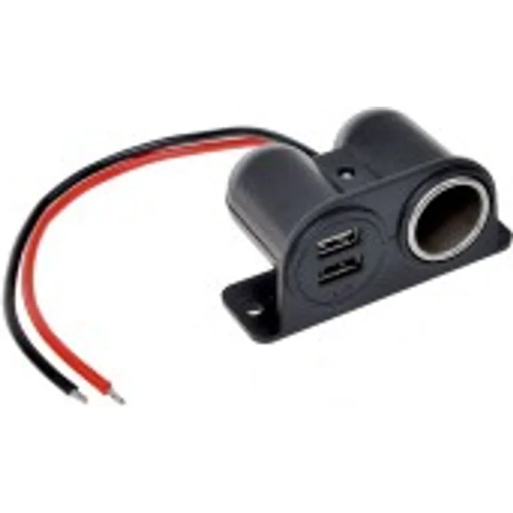 Aufbau Steckdose mit 2 x USB