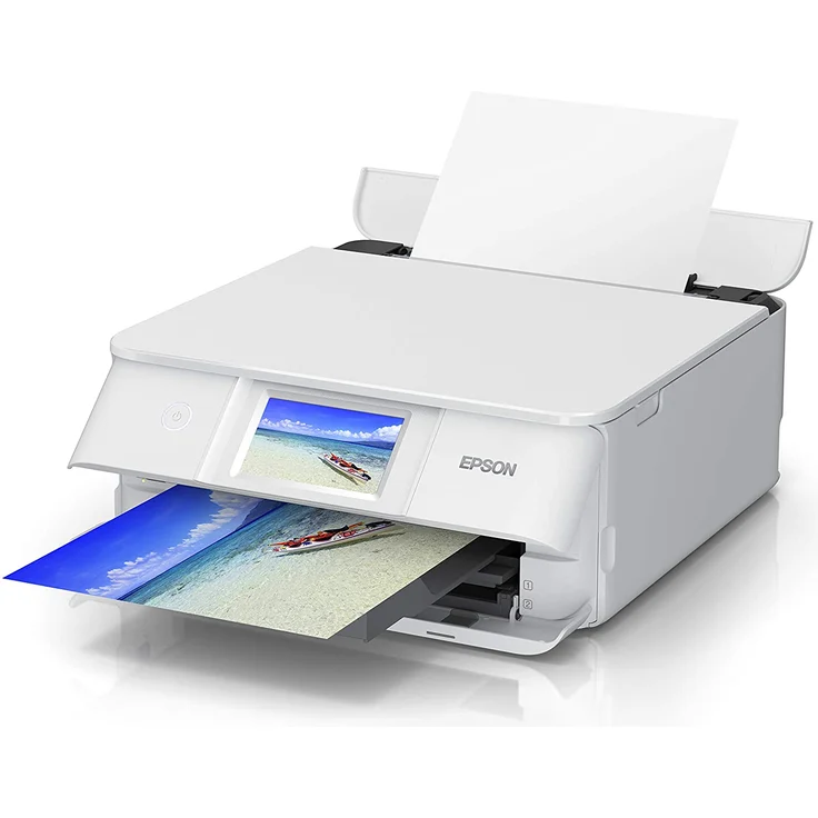 Epson Expression Photo XP-8605 (3-in-1) Multifunktionsdrucker - (Tintenstrahl) Farbe, Druckgeschwindigkeit: 9,5 s/w, 9 Farbe, Auflösung: 5760 x 1440, 1x USB 2.0 (Host), WLAN, AirPrint, Mobile Print, Wi-Fi Direct, Cloud Print (C11CH47403) – Bild 4
