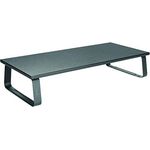 LogiLink BP0065 Monitorerhöhung/-tisch aus Stahl, Spanplatte und EVA Polster (Dicke: 12mm), bis Belastung 20kg Schwarz