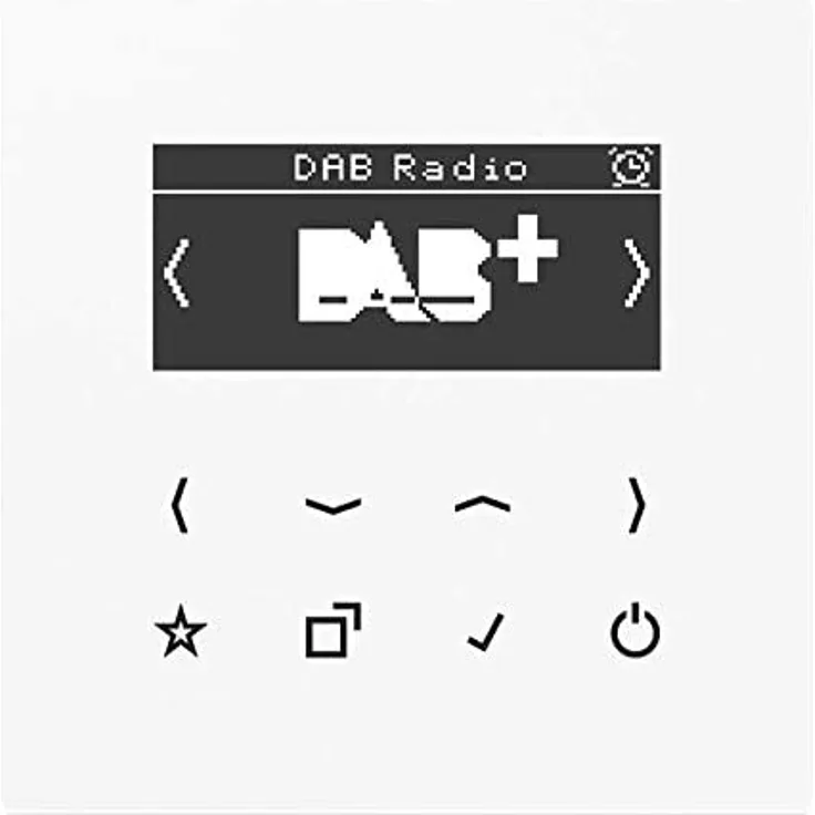 Jung DABLSWW DAB+ Unterputzradio, weiß