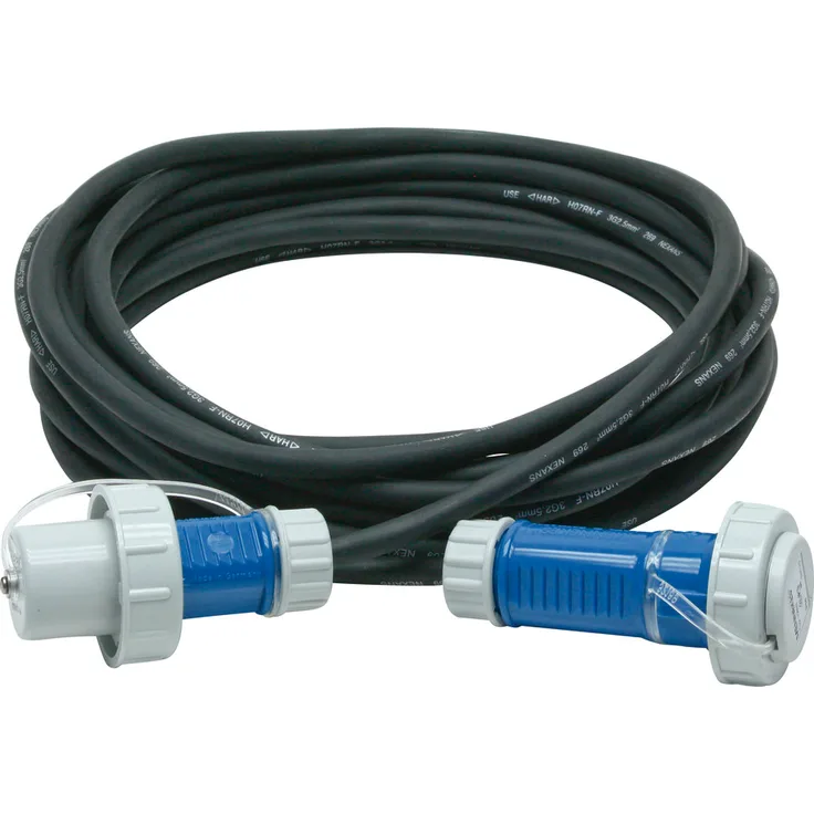 Dönges Verlängerungsleitung Feuerwehr-Version 230 V, 16 A, 10 m, H07RN-F3G1,5