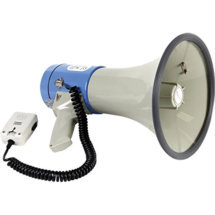 Megaphon 25W mit Handmikrofon & Sirene Velleman MP25SFM
