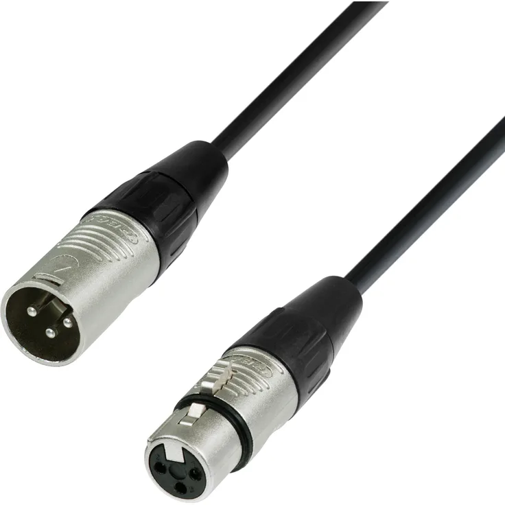 Adam Hall K4 DMF 0300 - DMX Kabel REAN XLR Male auf XLR Female 3 m
