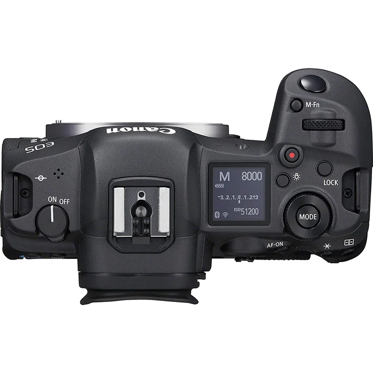 Canon EOS R5 Vollformat Systemkamera - Gehäuse (spiegellos, 45 MP, 8K-RAW-Video, 5-Achsen Bildstabilisator, 8 cm (3,2 Zoll) LCD II, WLAN, Bluetooth, USB 3.1, Dual Pixel CMOS AF II) schwarz – Bild 3