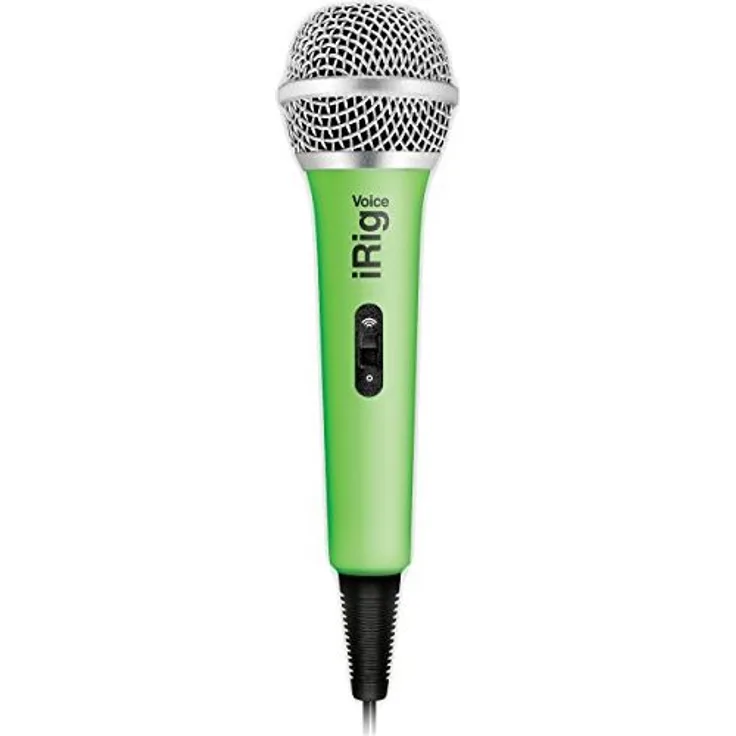 IK Multimedia 03-90042-1 iRig Voice Mikrofon für iOS-Android grün