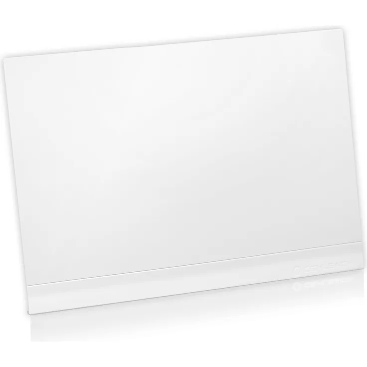 Oehlbach Flat Style One DVB-T2 HD Antenne (DAB+ vorbereitet) - Digitale Zimmerantenne - Aktiv DVB-T-Verstärker Innenantenne - Weiß