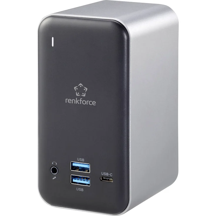 Renkforce RF-4499452 USB-C™ Notebook Dockingstation Passend für Marke: Universal inkl. Ladefunktion – Bild 1
