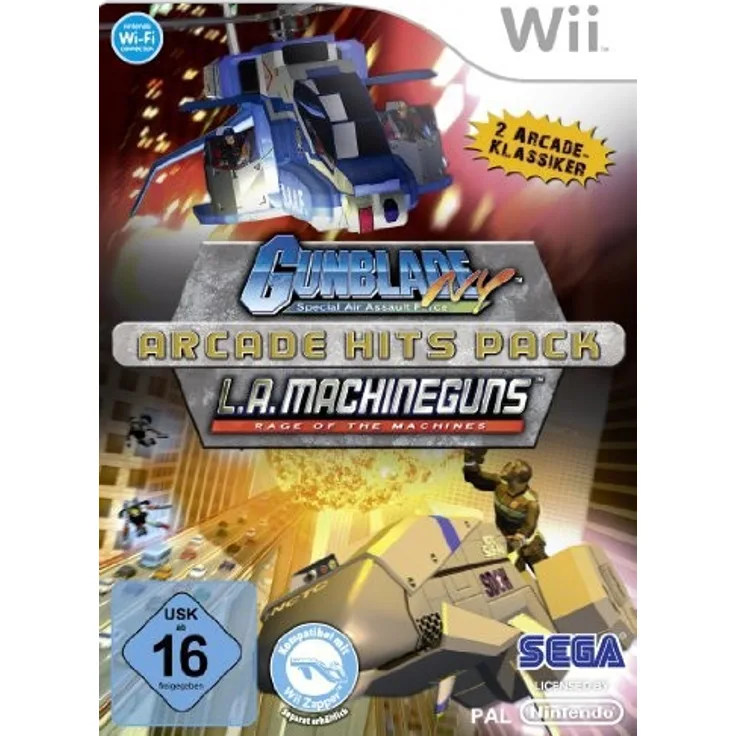Arcade Hits Pack: Gunblade NY & L.A. Machineguns (Wii)