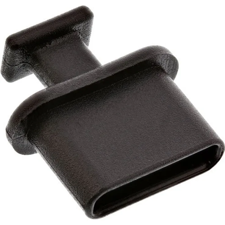 InLine 59948M50er Pack Staubschutz, für USB Typ-C Buchse, schwarz