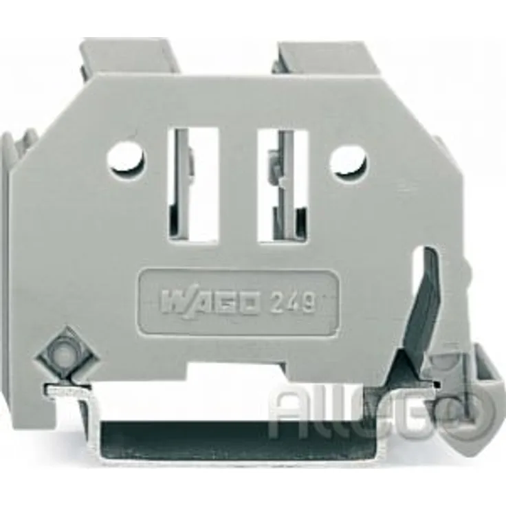 Wago Endklammer 10mm breit grau 249-117