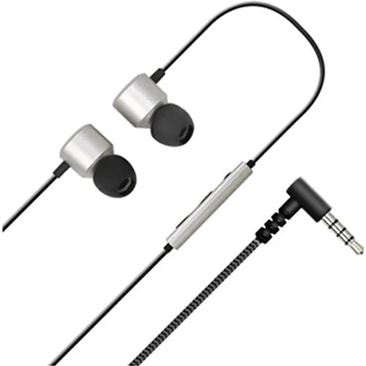 LG ELECTRONICS HSS-F630AGEUBK QuadBeat3 In-Ear Kopfhörer mit Mikrofon, silber