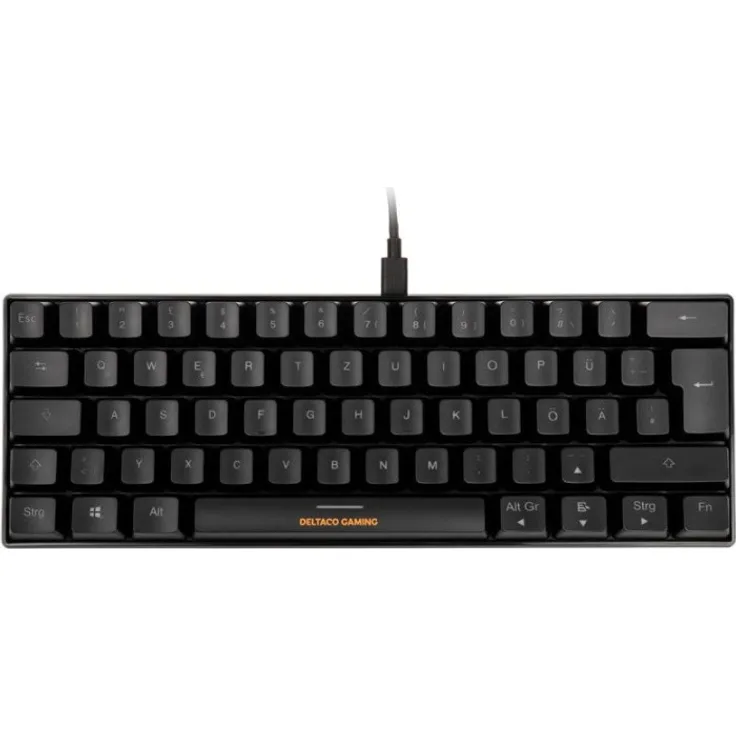 Deltaco Gaming Mini Mechanical 60% TKL, Content RED, USB, DE QWERTZ (GAM-075-DE)
