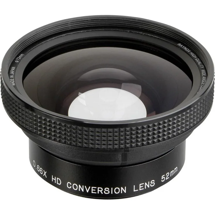 Raynox HD-6600 Pro Superlow Distortion Wideangle Conversion Lens (0,7-Fach, 49mm Mounting Thread)