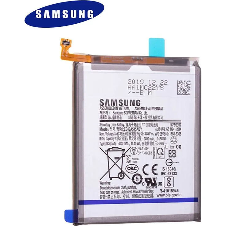 Original Samsung Galaxy A51 SM-A515F Akku Batterie Battery EB-BA515ABY 4000mAh