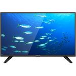 Krüger & Matz KM0232-T2 81 cm (32 Zoll) LED TV (HD ready, kein HDR) HD-Dual-Tuner (Antenne, Kabel) Energieklasse F