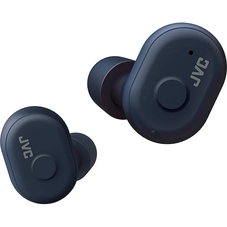 JVC HA-A10T-AU Truly Wireless In-Ear Kopfhörer, mit Bluetooth, Mikrofon, blau – Bild 1