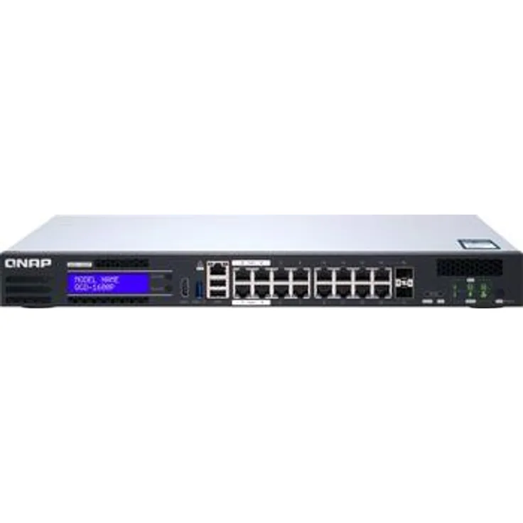 Qnap Guardian QGD-1600P-4G PoE-Switch mit 16 Anschlüssen und 4 GB RAM