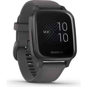 Bild für Garmin Venu Sq Smartwatch GPS, Unisex, Kunststoffgehäuse, Schiefer/Grau (010-02427-10)