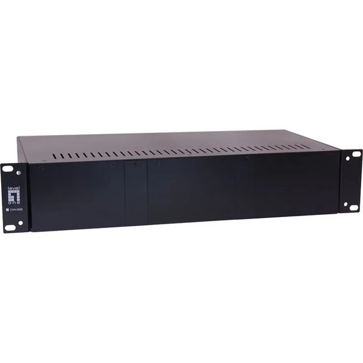 LevelOne CVH-2000 19'' für 14 Medien Konverter