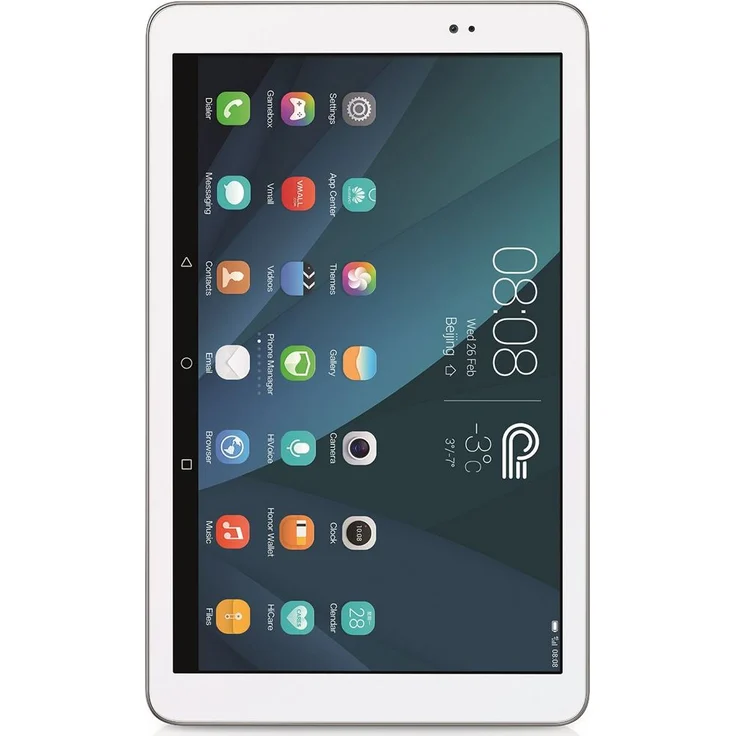 Huawei MediaPad T1 10.0 HD-Auflösung 9,6 Zoll, LTE-Tablet, Quad-Core, 1 GB RAM, 16 GB Speicher, Android, Weiß (53014480) – Bild 1