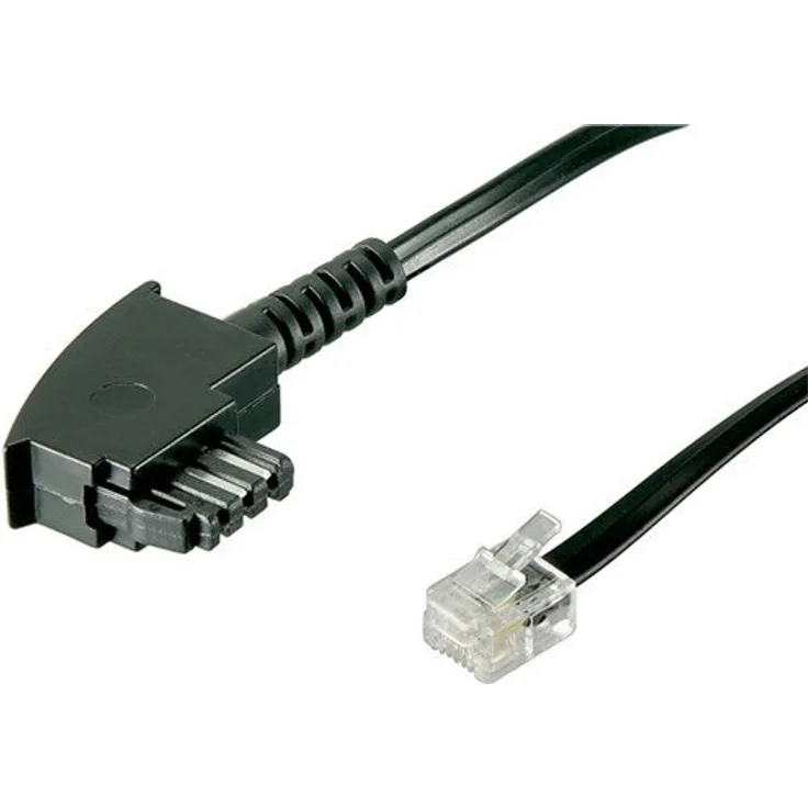 Goobay 50941 TAE-F Anschlusskabel (International-Pin Out) 4-polig