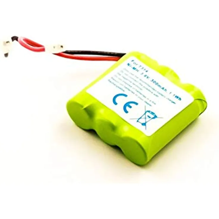Akku passend für Schnurlos-Telefon Universal, AUDIOL, Sagem, NiMH, 3,6V, 300mAh