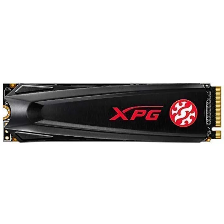 ADATA XPG GAMMIX S5 - Solid-State-Disk - 512 GB - intern - M.2 2280 - PCI Express 3.0 x4 (NVMe) - integrierter Kühlkörper (AGAMMIXS5-512GT-C)