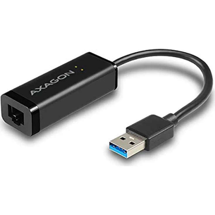 AXAGON ADE-SR USB 3.0 GIGABIT ETHERNET 10-100-1000 Mbit Hochgeschwindigkeitsadapter mit automatischer Installation