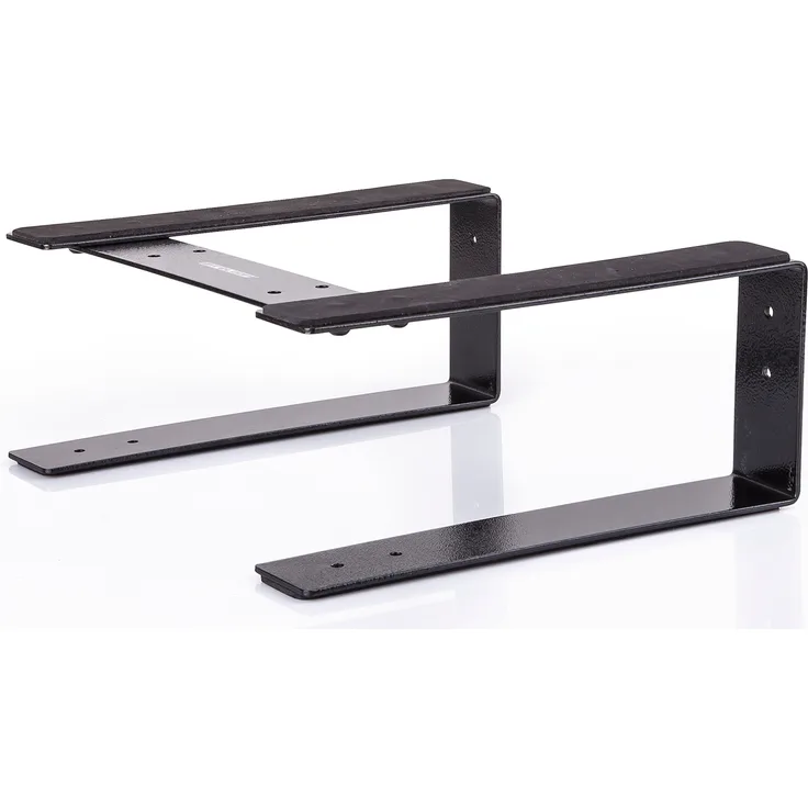 Reloop Laptop Stand Flat - robuster und Stabiler Laptop Ständer für Digital-DJs, Musiker und Produzenten, für Controller und Laptops bis zu 16 Zoll, schwarz